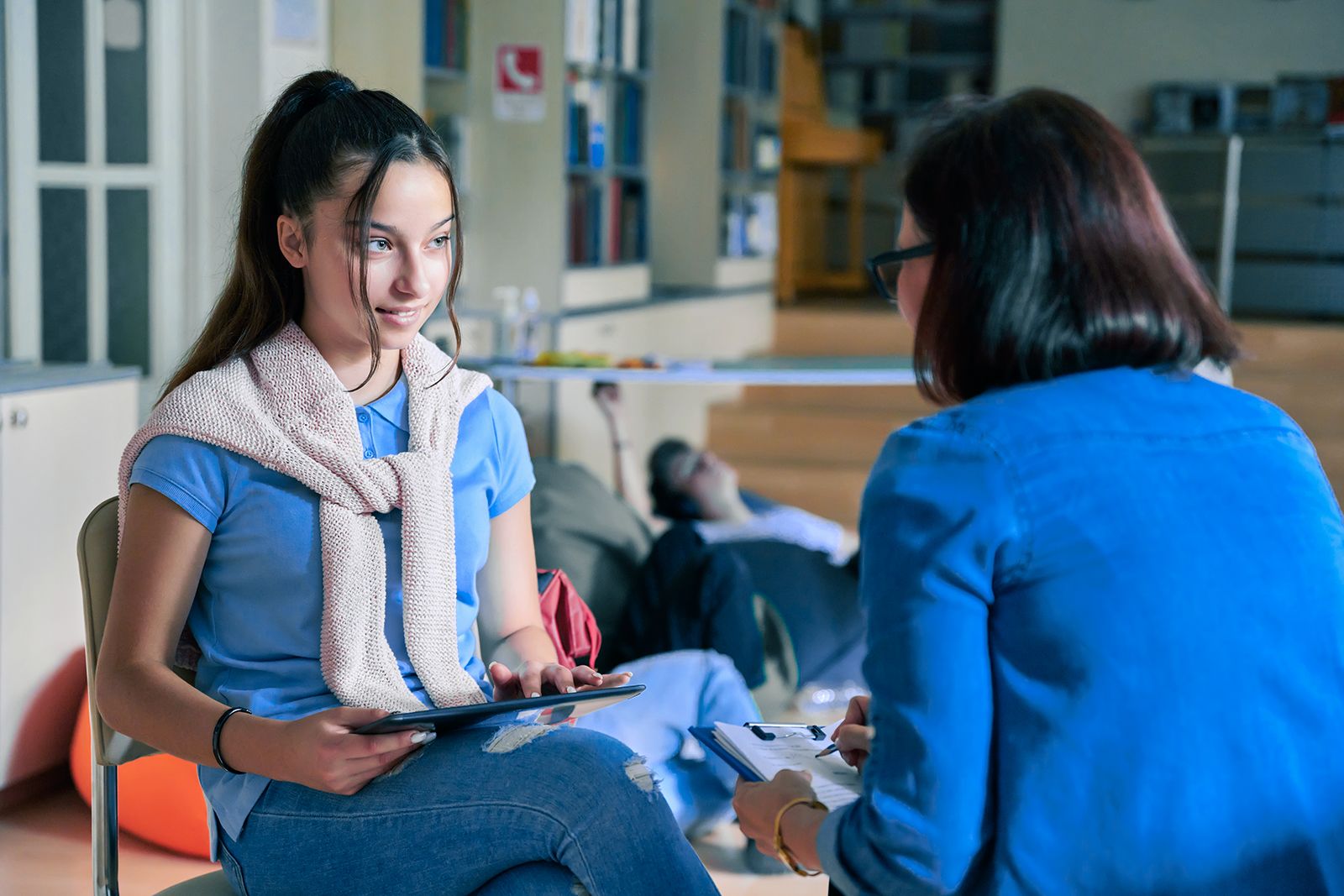 Professional counselling session